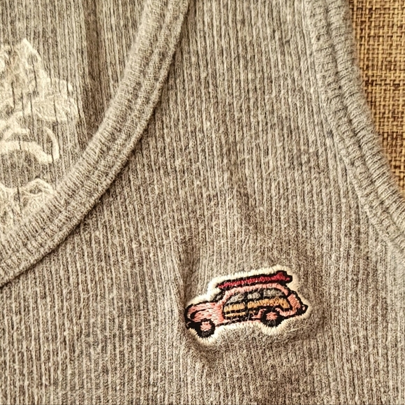 Jimmy'Z Surf Co Tank Top in Grey - Small - Picture 2 of 3